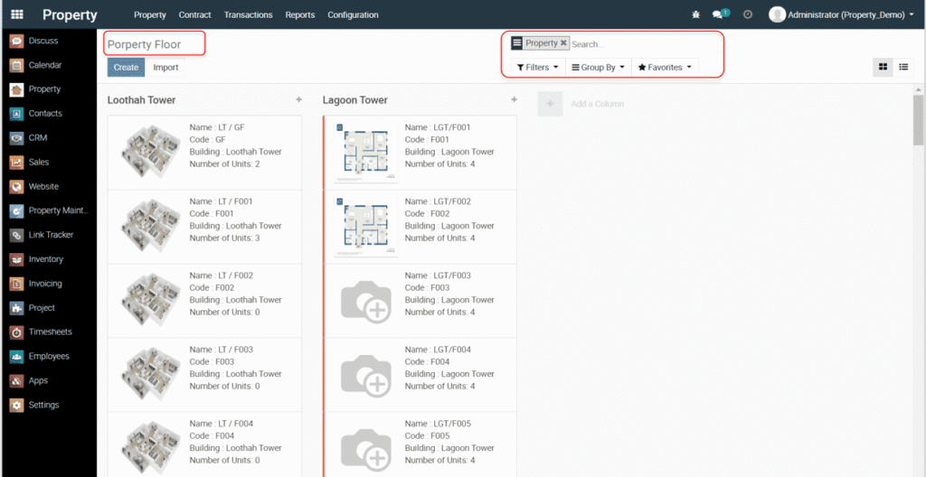 How to Use ODOO PROPERTY MANAGEMENT to Analyze Financial and Real Estate Data