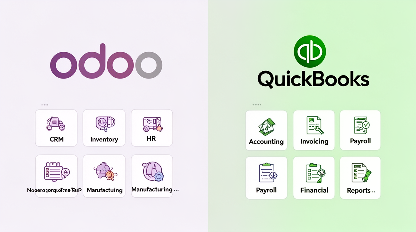 Odoo vs QuickBooks: