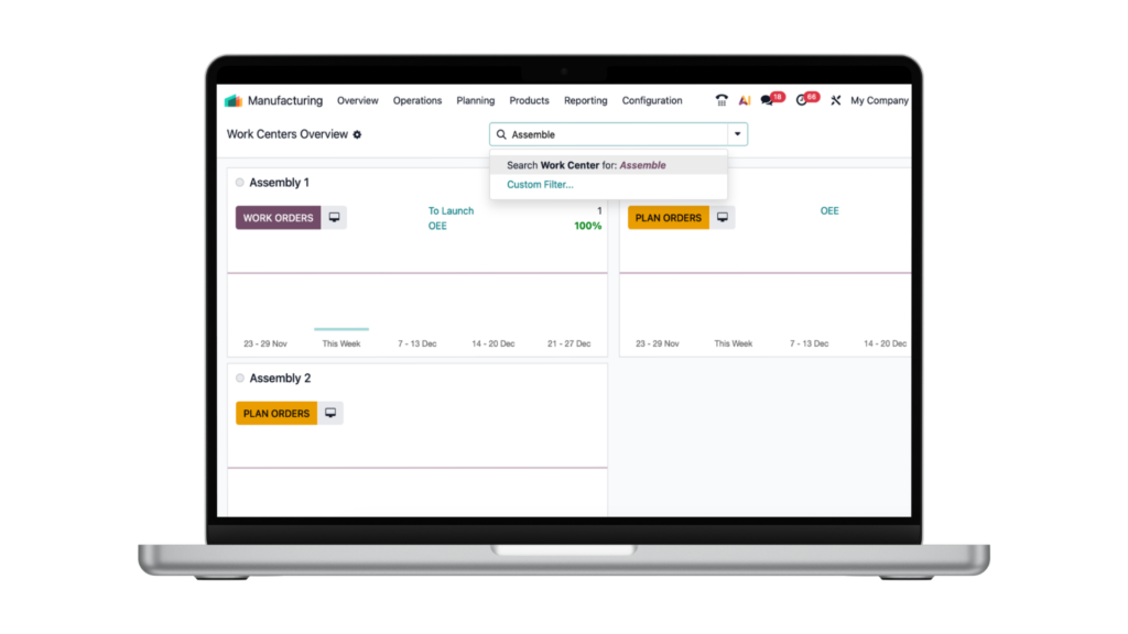 Odoo Manufacturing UAE
