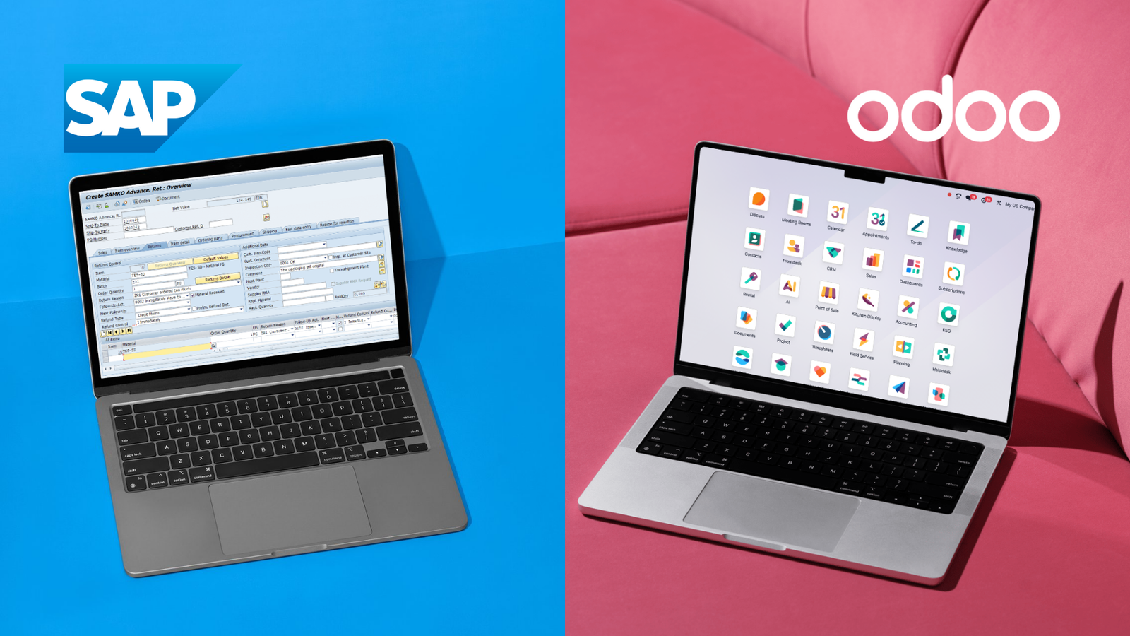 odoo vs sap