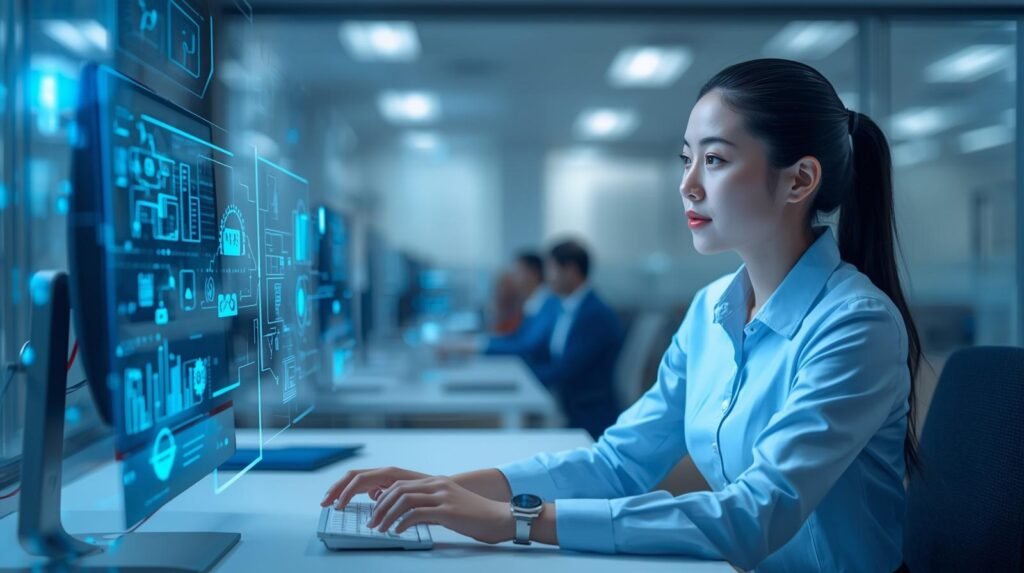 Data Migration Integrations Image people office