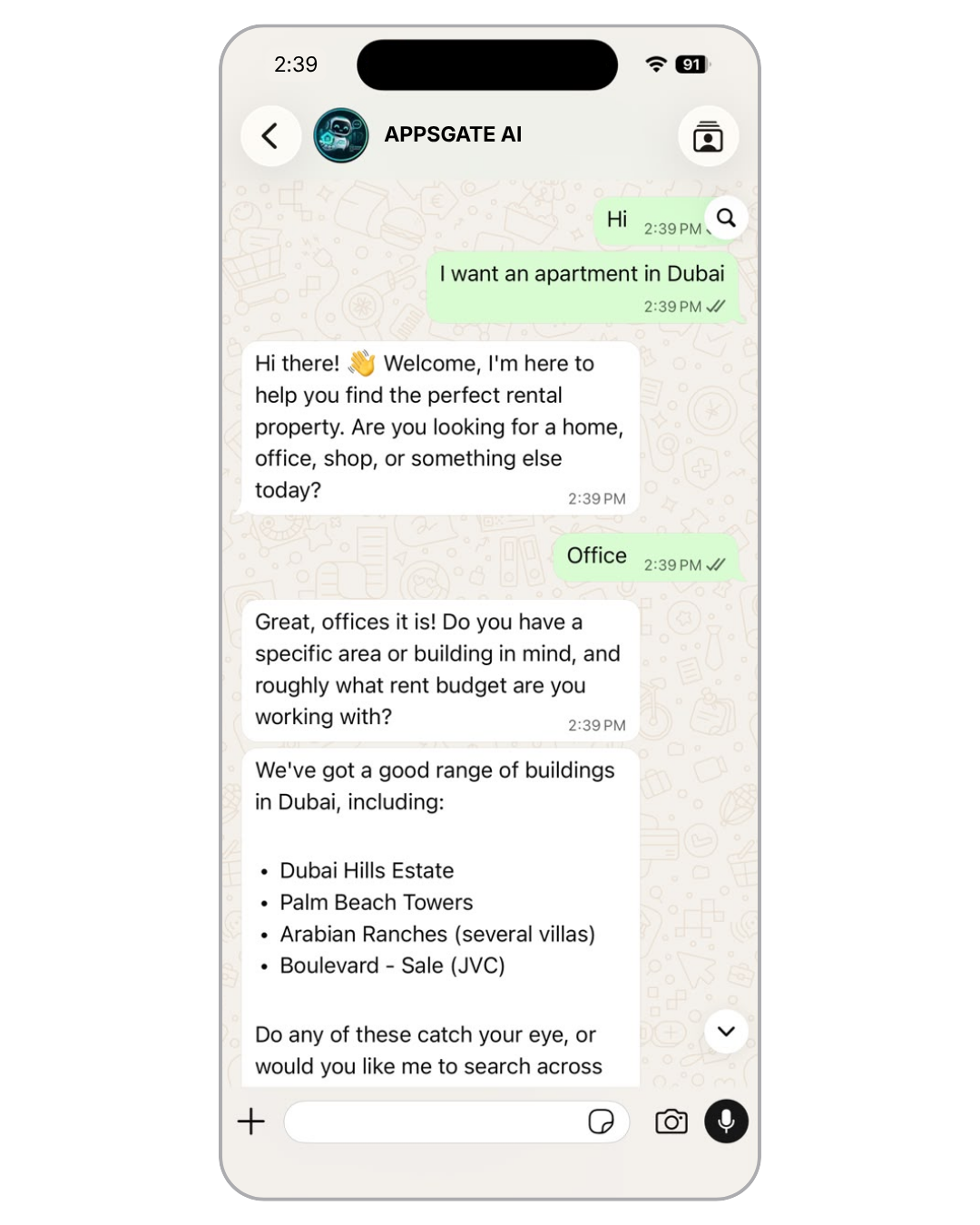 PropertyGate AI Agent